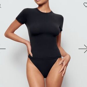 Skims everybody short sleeve t shirt‎ size 2x color onyx new